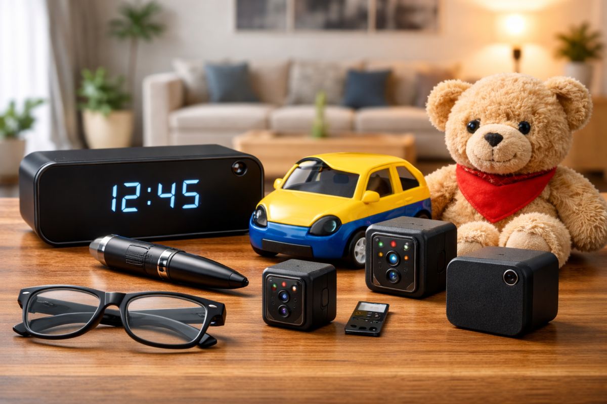 מצלמות נסתרות קטנות